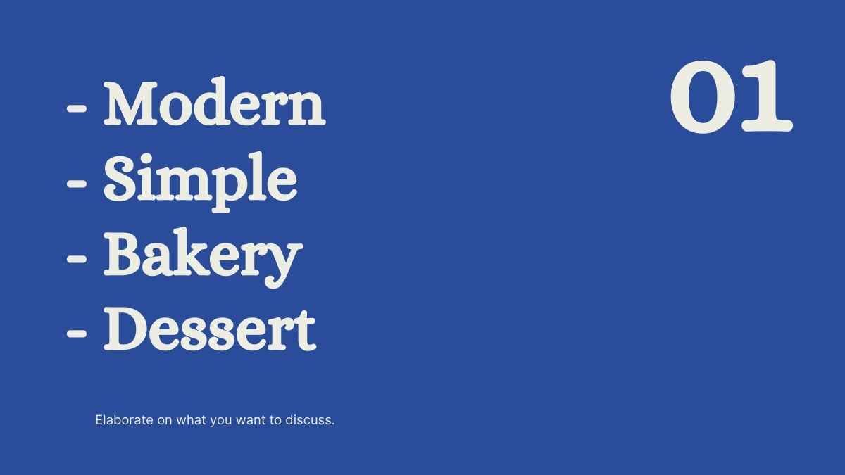 Modern Minimal Food Brochure - slide 2