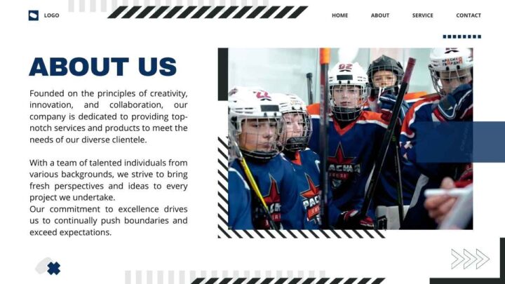 Ice Hockey Basics Workshop. Free PPT & Google Slides Template ...