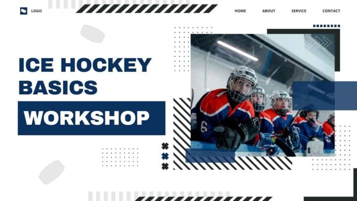 Ice Hockey Basics Workshop. Free PPT & Google Slides Template ...