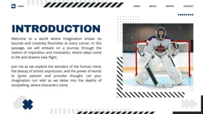 Ice Hockey Basics Workshop. Free PPT & Google Slides Template ...