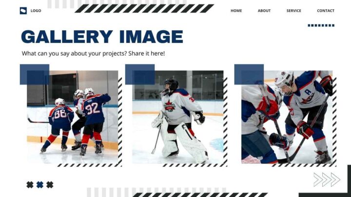 Ice Hockey Basics Workshop. Free PPT & Google Slides Template ...