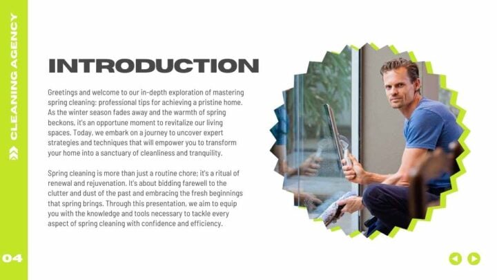 Spring Clean Up Powerpoint Spring Cleaning Tips!. Free PPT & Google Slides Template — SlidesCarnival