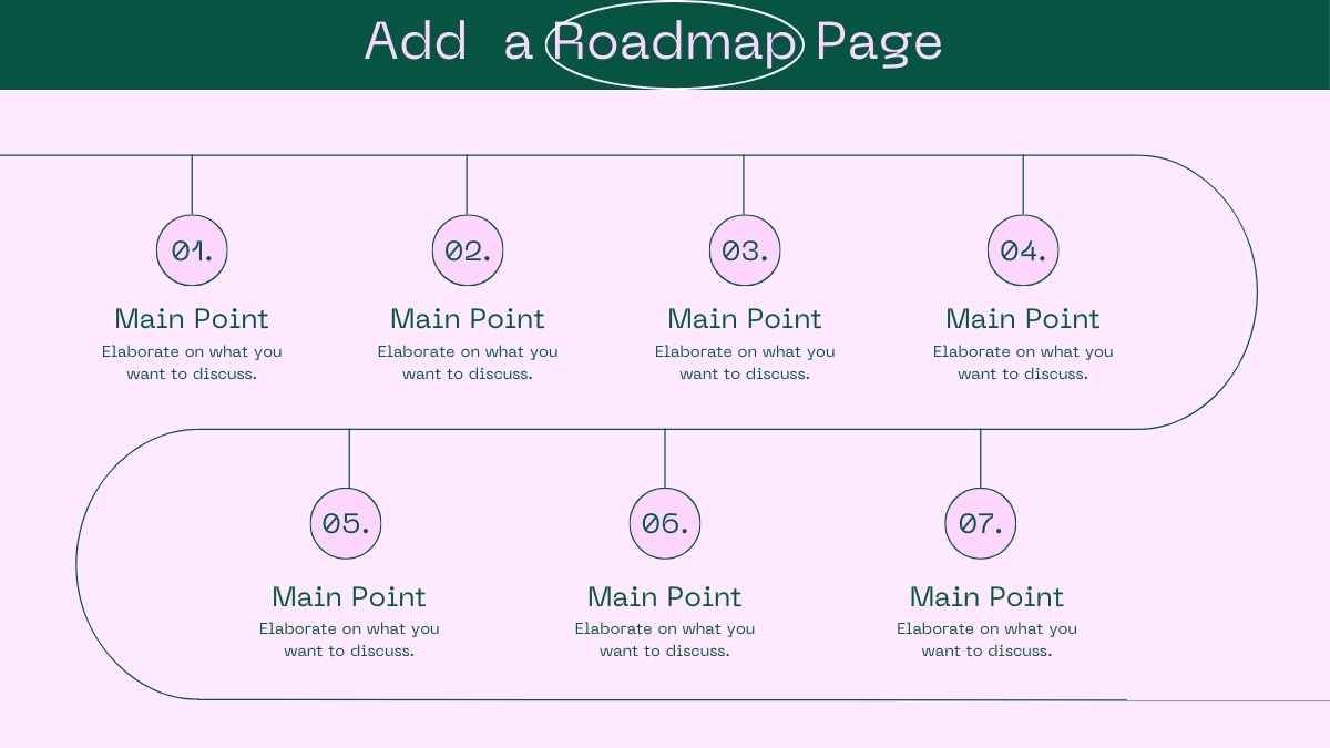 Modern Minimal Startup Creation Infographics Kit: Roadmap - slide 4