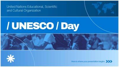 Modern Minimal UNESCO Day Corporate Slides