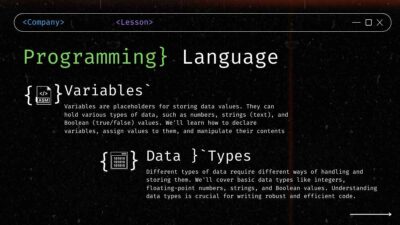 Modern 3D Programming Language Workshop for Beginners