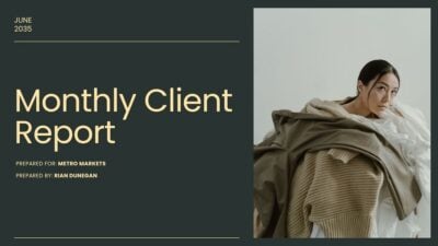 Monthly Client Report