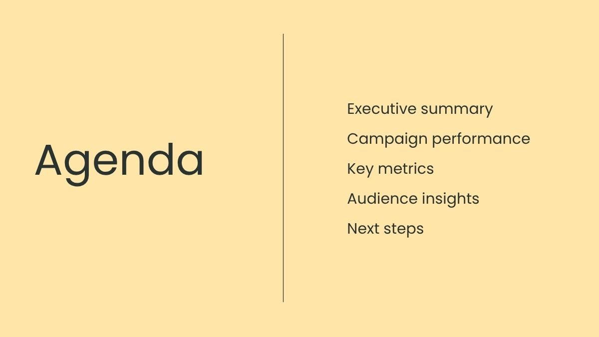 Monthly Client Report - slide 2