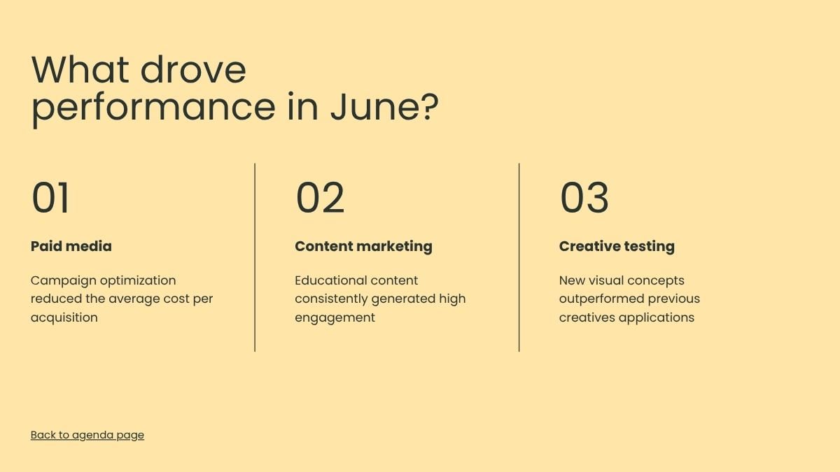 Monthly Client Report - slide 6