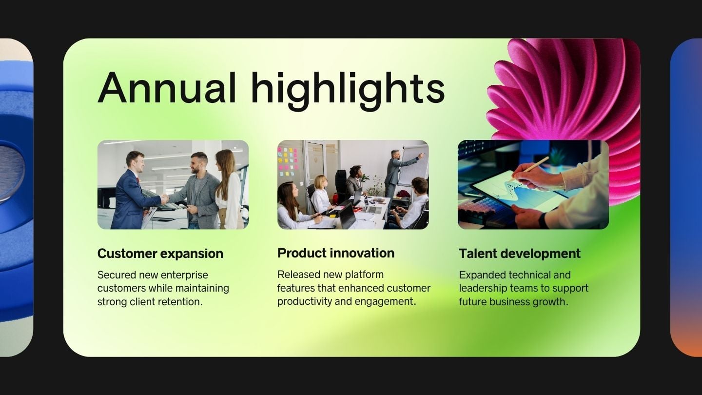 Morph Animated Annual Business Report - slide 10