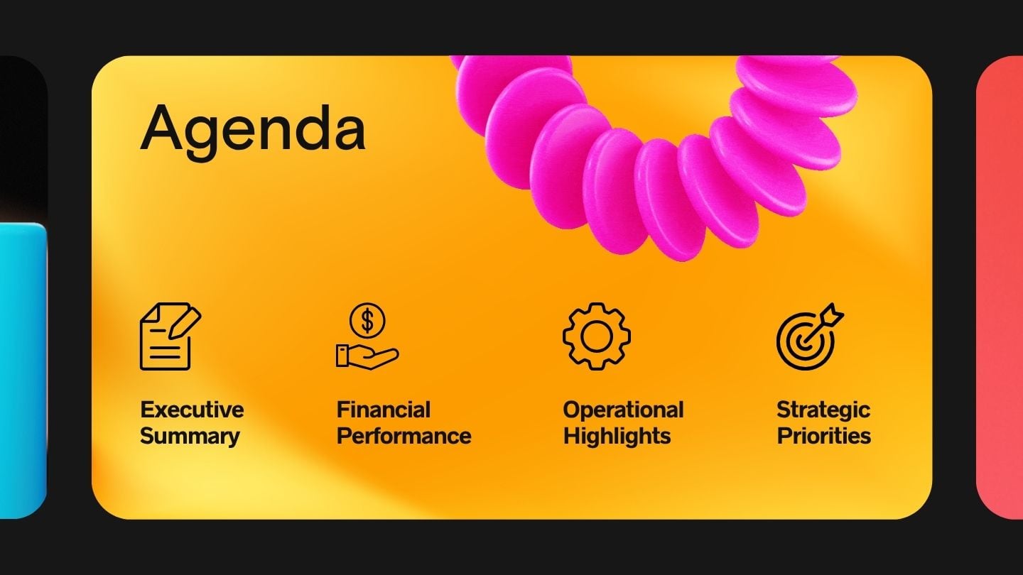 Morph Animated Annual Business Report - slide 2