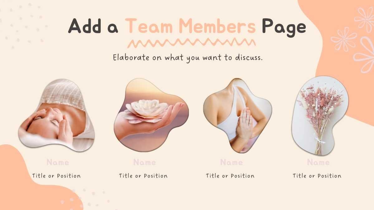 다채롭고 재미있는 무지개 유기농 플로럴 웰니스 - 슬라이드 13