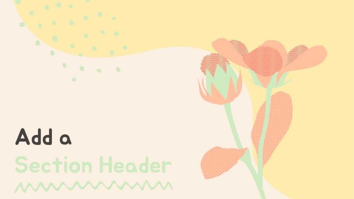 다채롭고 재미있는 무지개 유기농 플로럴 웰니스 - 슬라이드 14