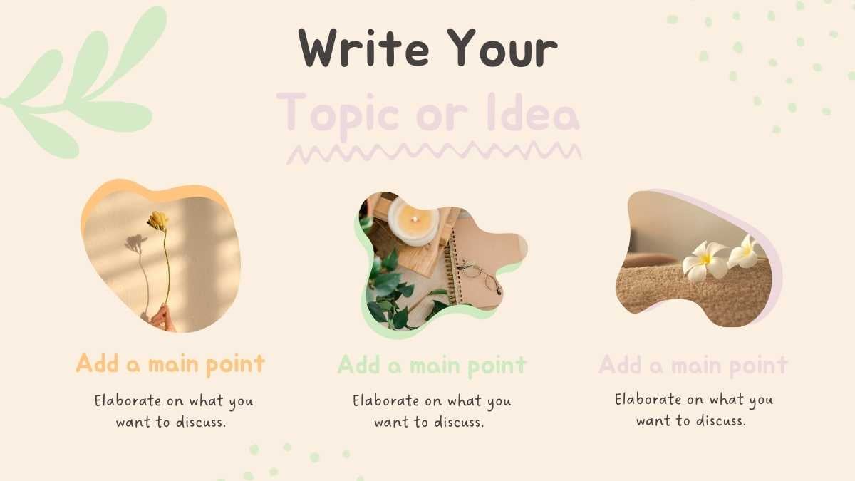 다채롭고 재미있는 무지개 유기농 플로럴 웰니스 - 슬라이드 6