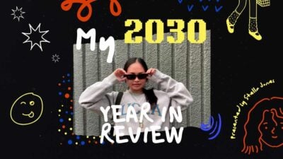 My 2030 Year in Review Video Slides