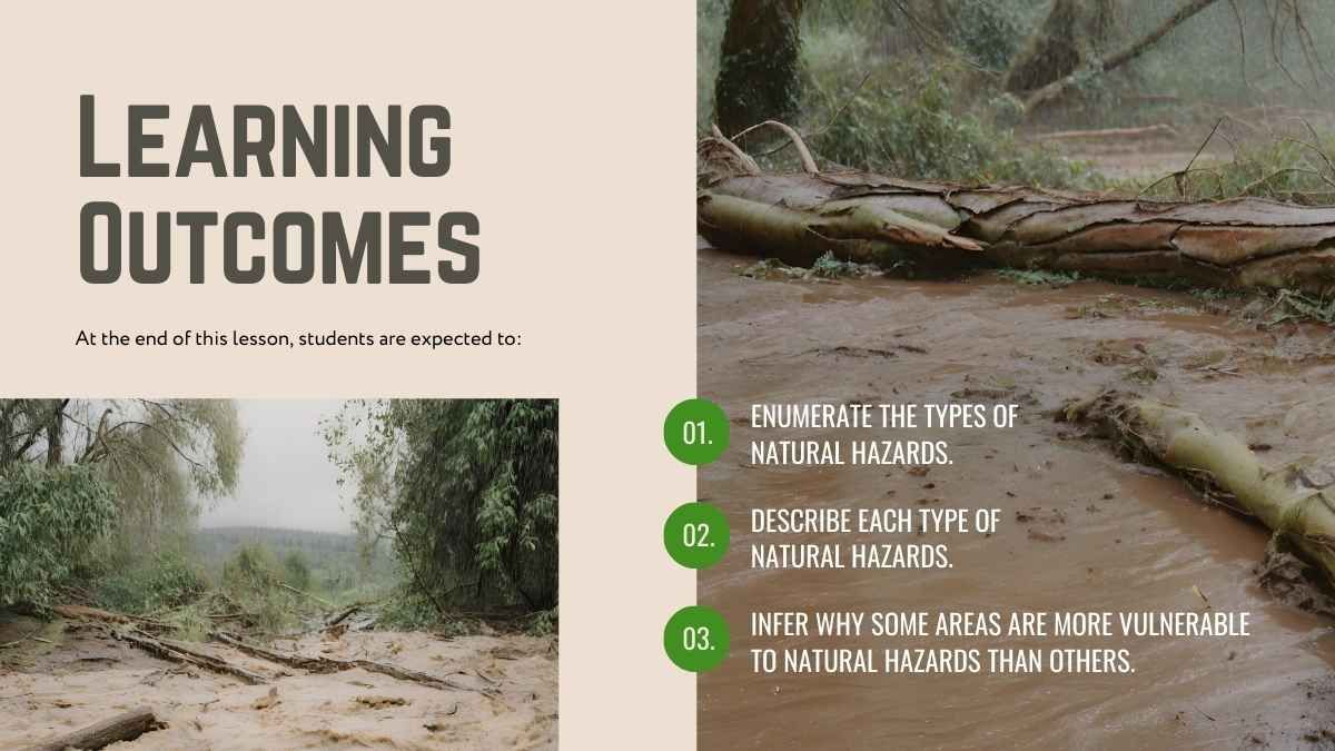 Natural Hazards Lesson - slide 4