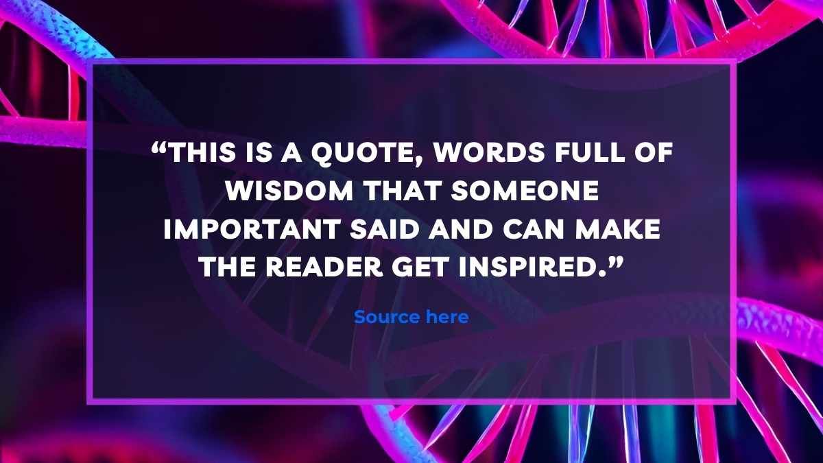 Neon DNA: The Human Body Recipe - slide 14