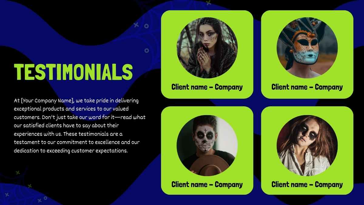 Neon Halloween Sales Marketing Campaign Slides - slide 12