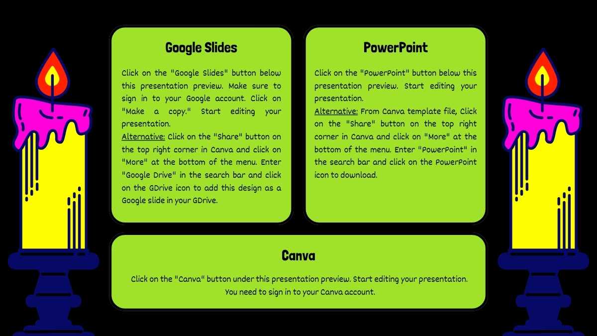 Neon Halloween Sales Marketing Campaign Slides - slide 2