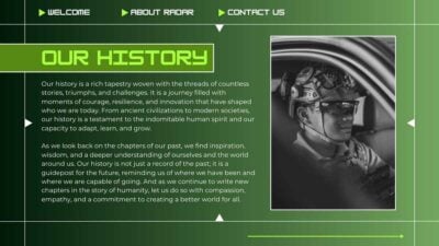 Radar Backgroundpowerpoint Military Radar Background . Free Slides Template — SlidesCarnival
