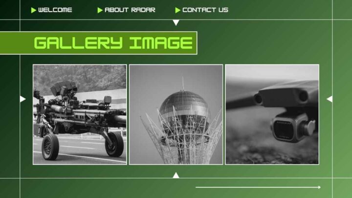 Radar Backgroundpowerpoint Military Radar Background . Free Slides Template — SlidesCarnival