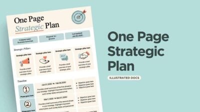 One Page Strategic Plan 1