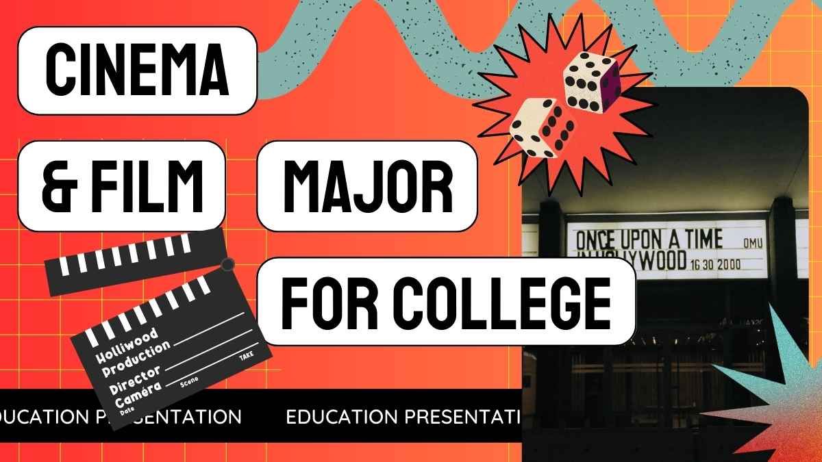 Educación Funky Cinema & Film Major - diapositiva 0