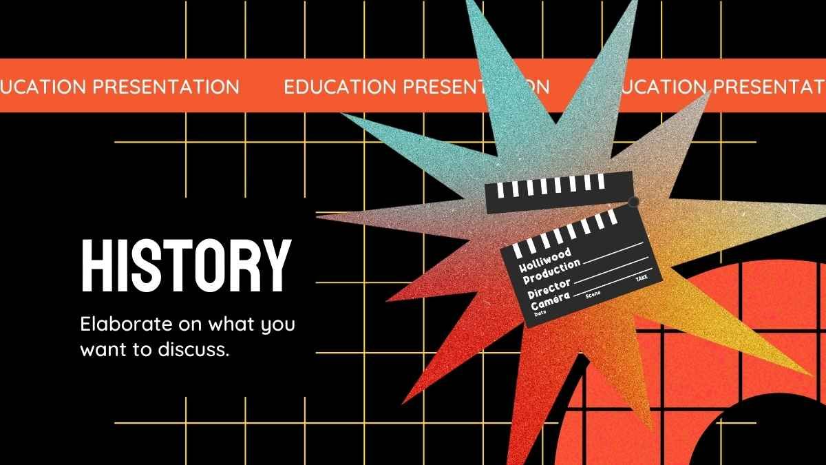 Funky Cinema & Film Major Education Presentation - slide 3