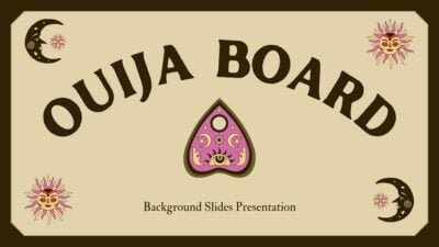 Ouija Board Background Slides 1