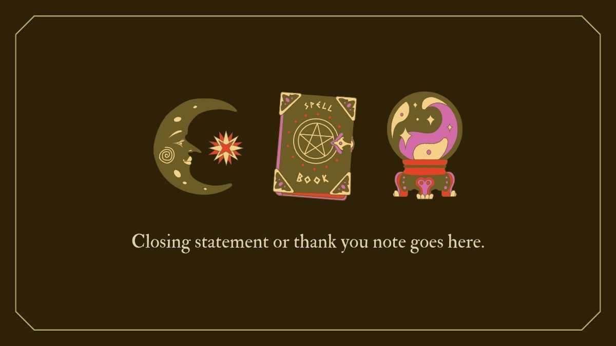 Ouija Board Background Slides - slide 10