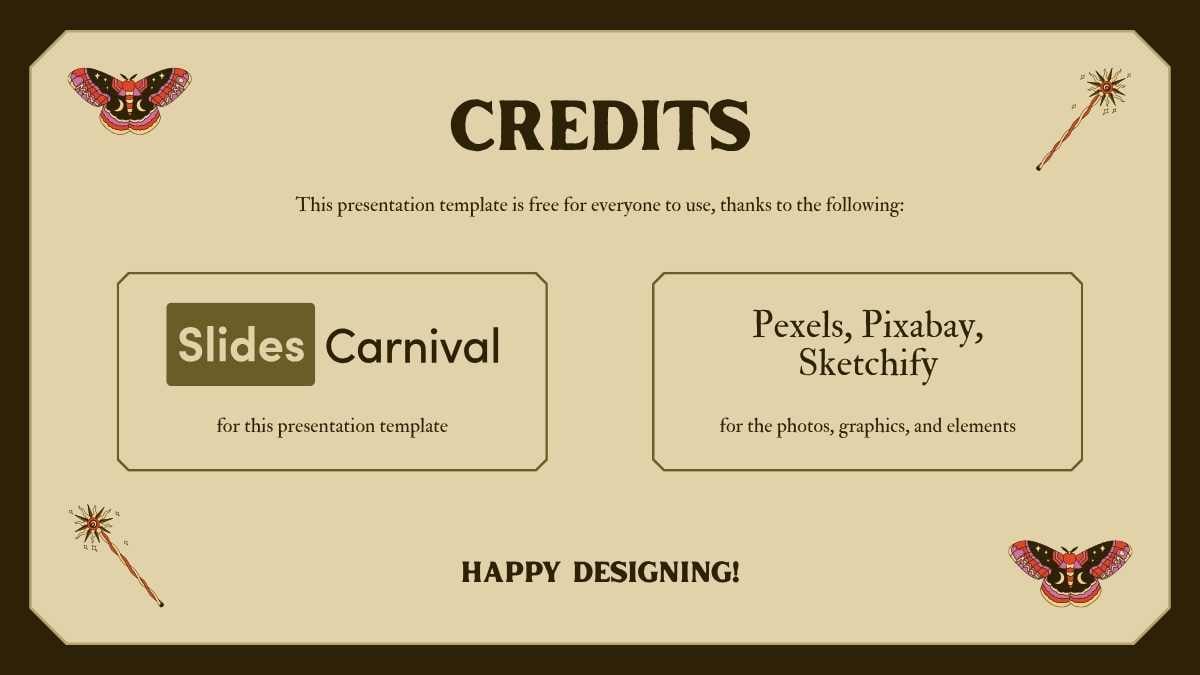 Ouija Board Background Slides - slide 13