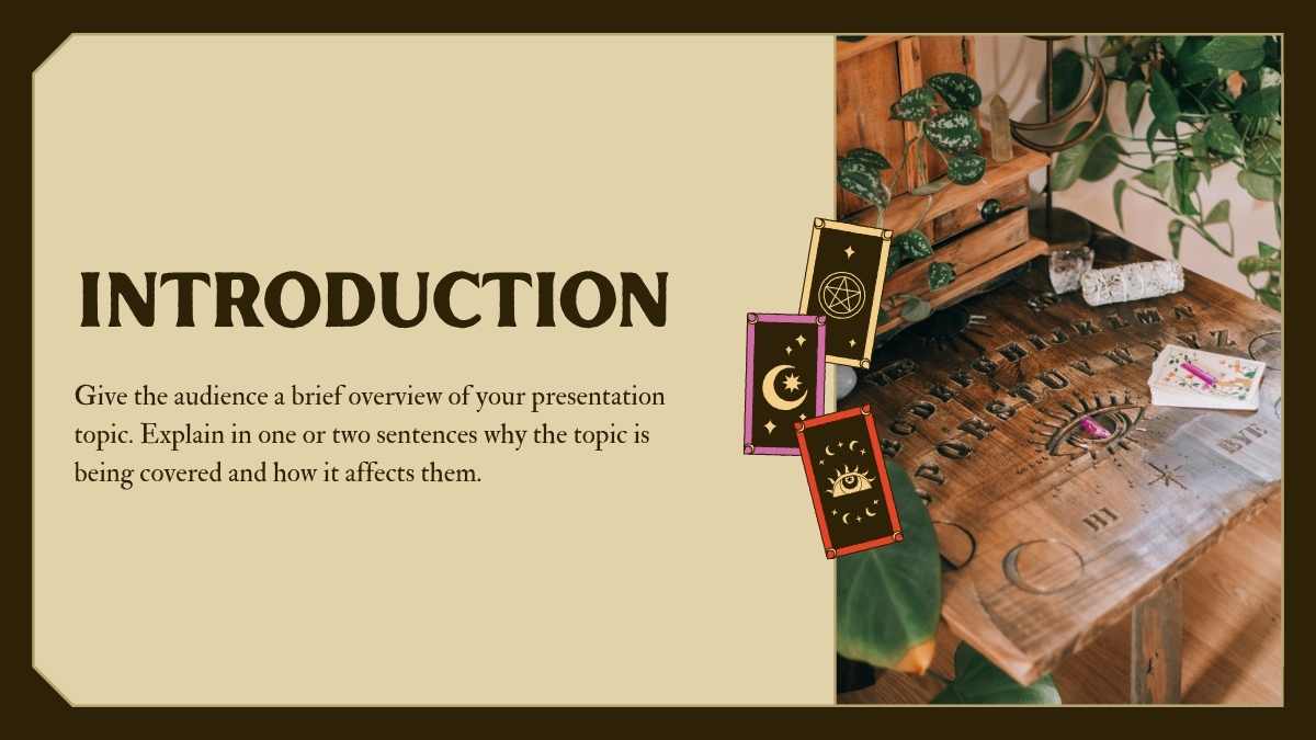 Ouija Board Background Slides - slide 3
