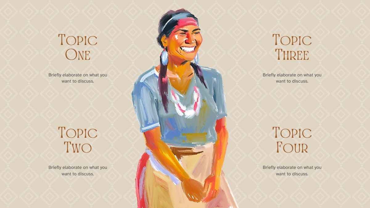 Painted American Tribal Folktales for Middle School - slide 11