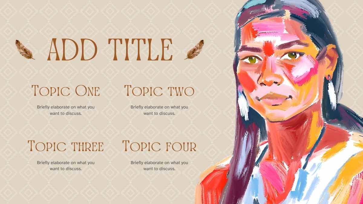 Painted American Tribal Folktales for Middle School - slide 8