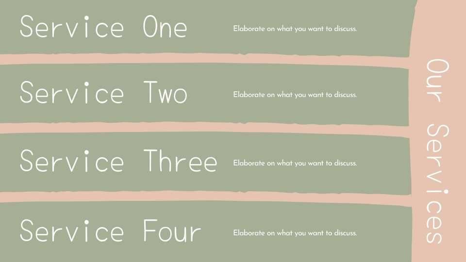 Pastel Modern Organic Doodles Minimalist Gym Slides - slide 14