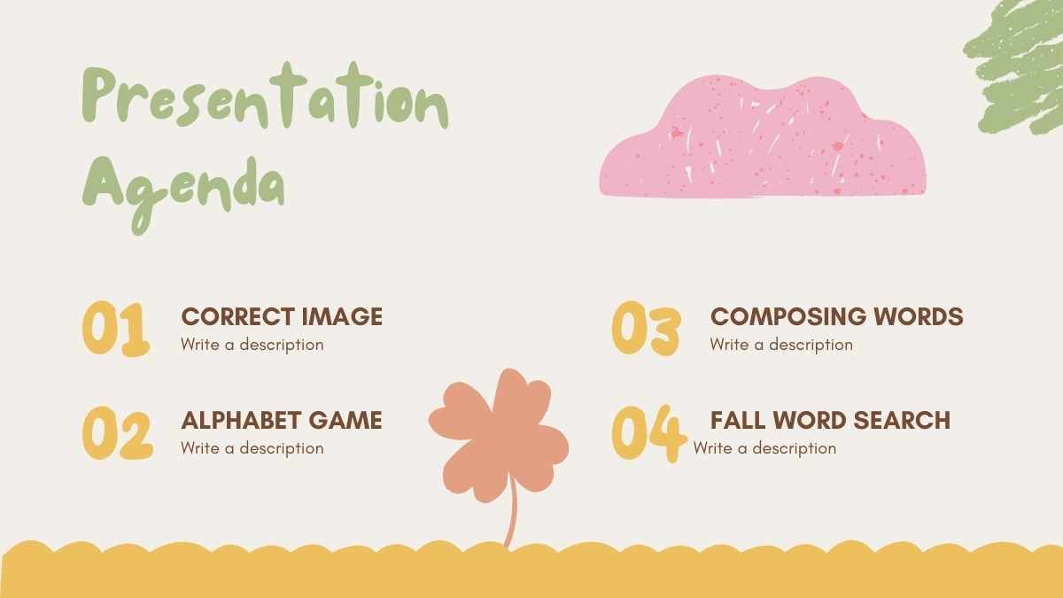 Pastel Doodle Fall Activities Binder (Fichário de atividades de outono com rabiscos em pastel) - slide 2