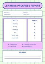 Slides Carnival Google Slides and PowerPoint Template Pastel Learning Progress Report 1