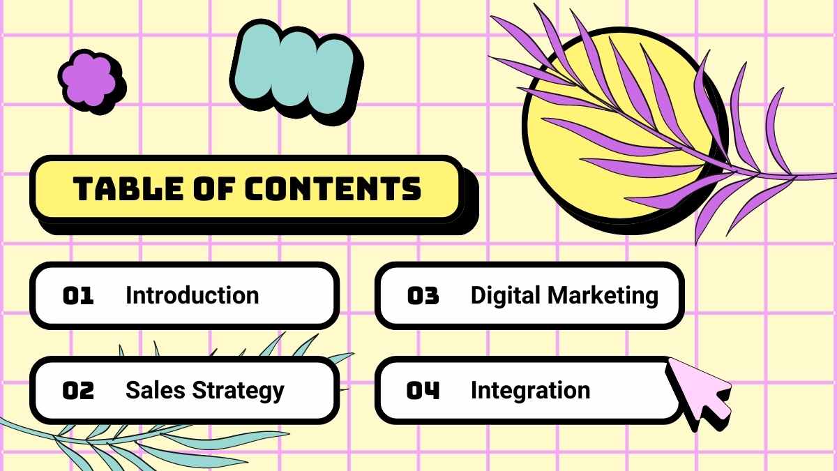 Pastel Memphis Sales Strategy and Digital Marketing Slides - slide 3