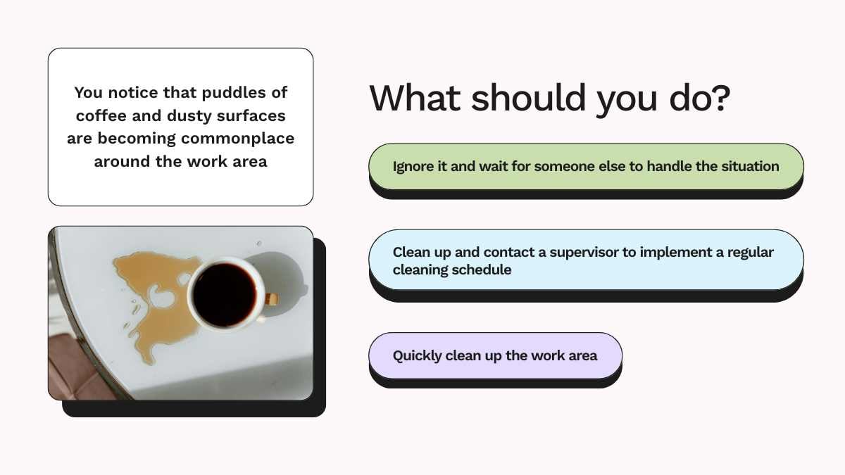 Pastel Minimal 5S Training Slides - slide 10
