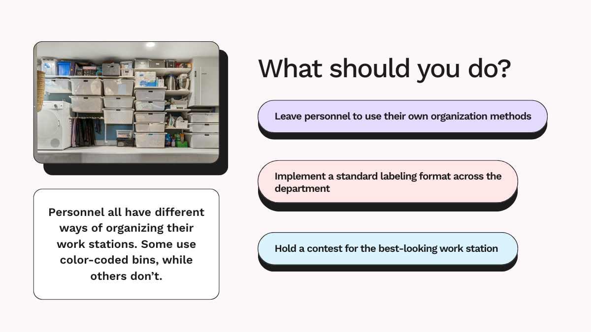 Pastel Minimal 5S Training Slides - slide 11