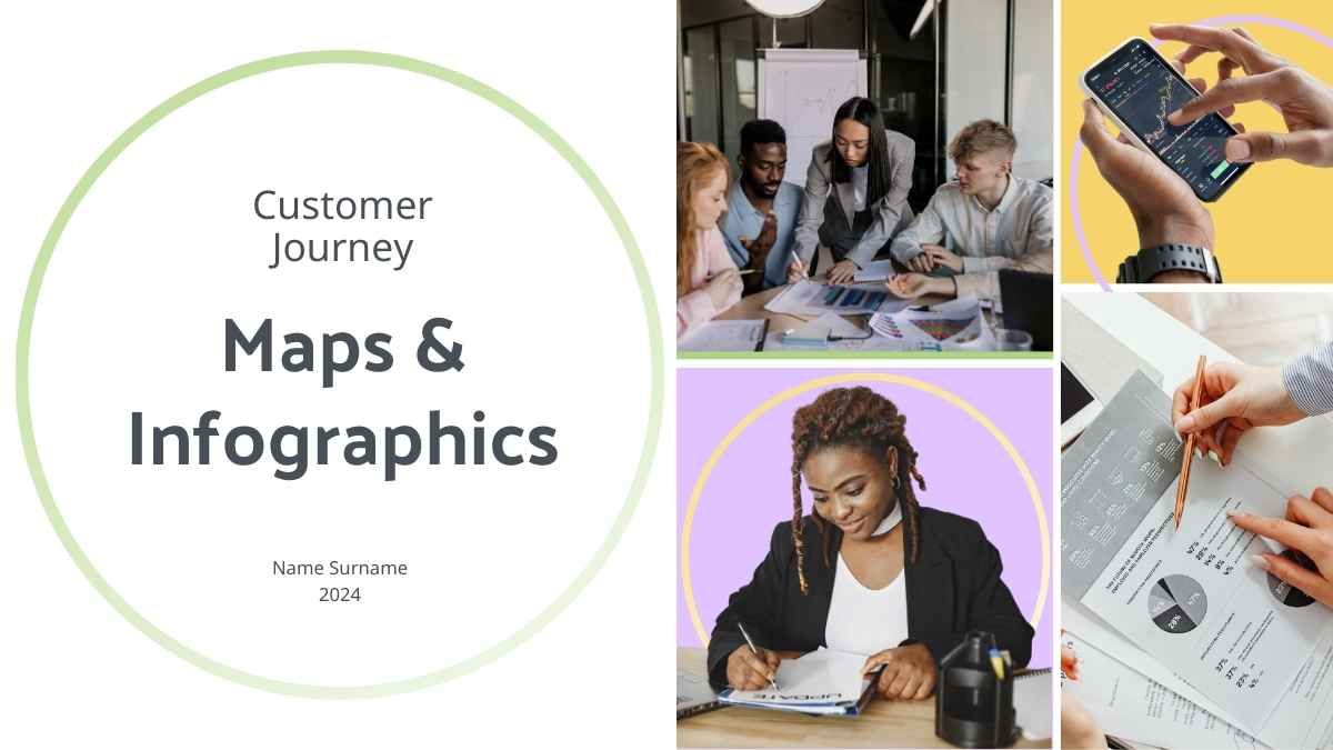 Pastel Minimal Customer Journey Maps & Infographics - slide 0