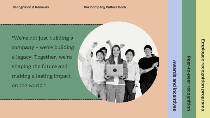 Our Company Culture Book. Free PPT & Google Slides Template ...