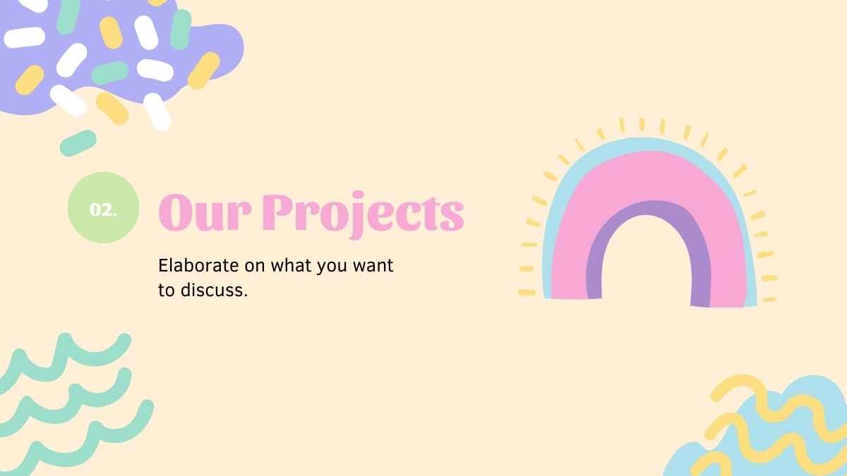 Pastel Portfolio Illustrative Business Slides - slide 9