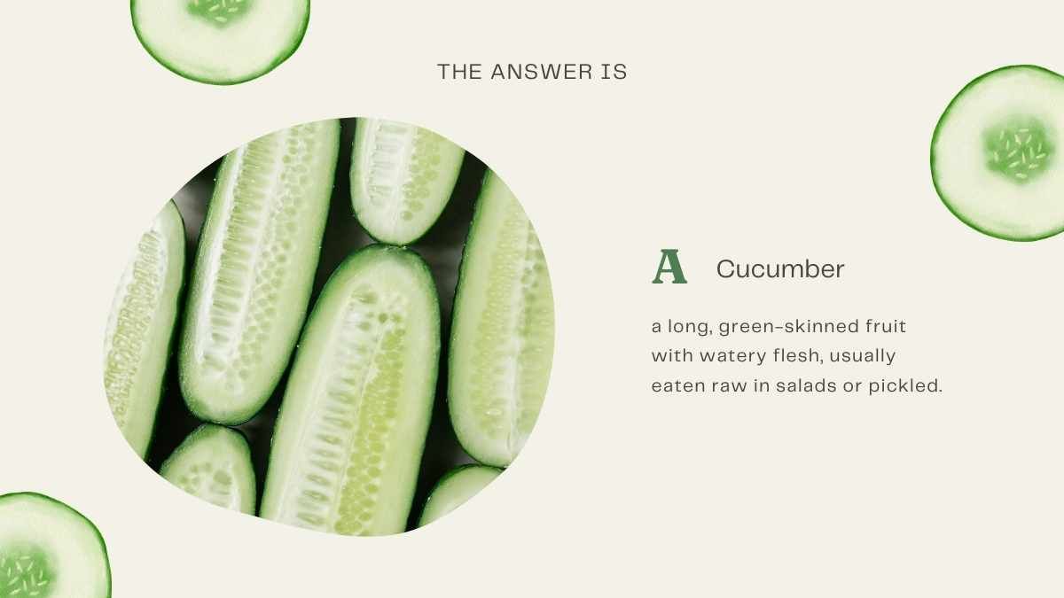 Quiz para advinhar legumes em tom pastel - slide 5