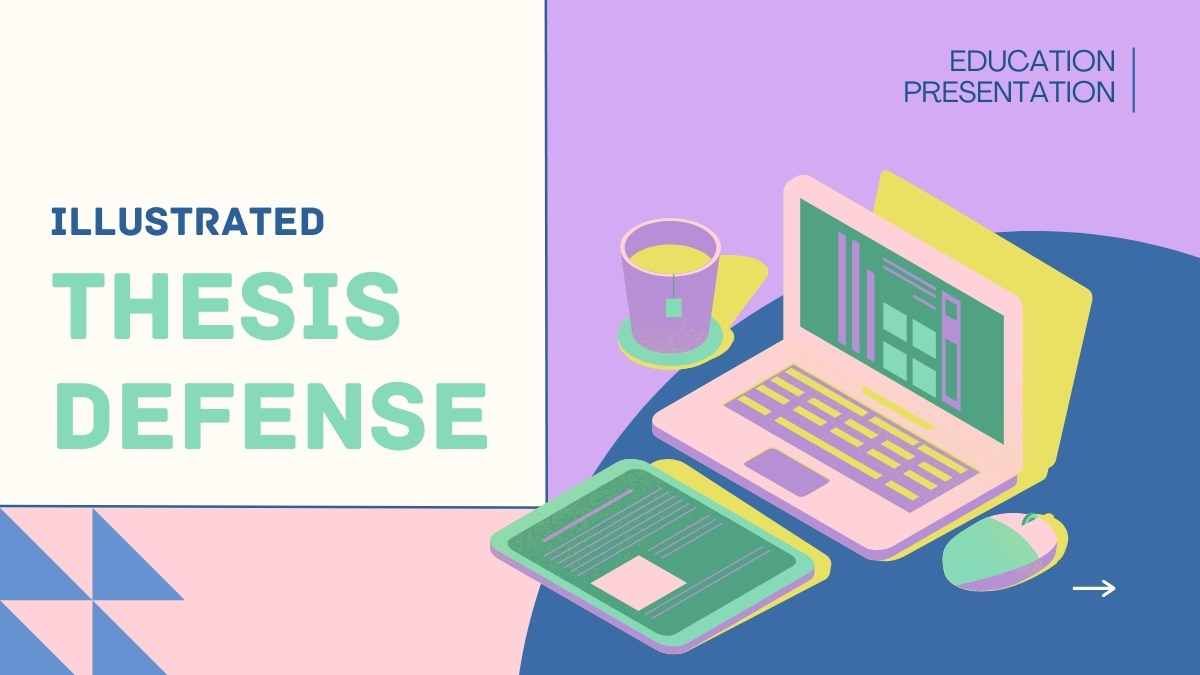 Pastel Thesis Defense - slide 0
