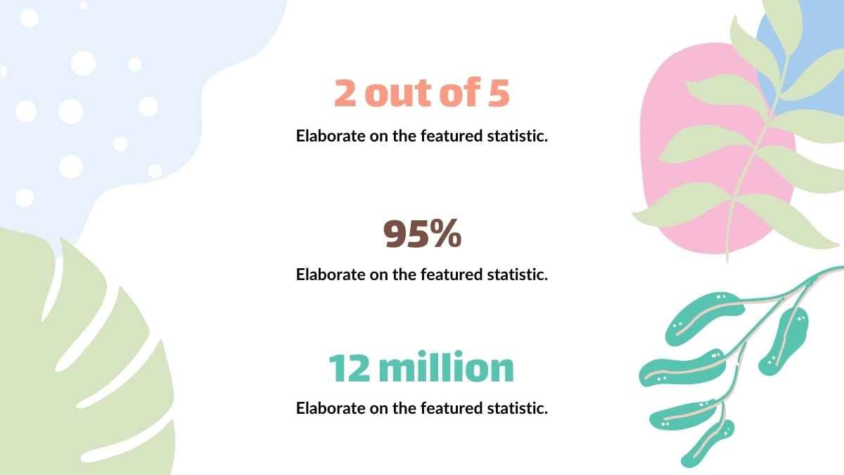 복숭아와 노랑색 파스텔 귀여운 포트폴리오 - 슬라이드 12