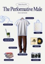 Performative Male Starter Pack Poster