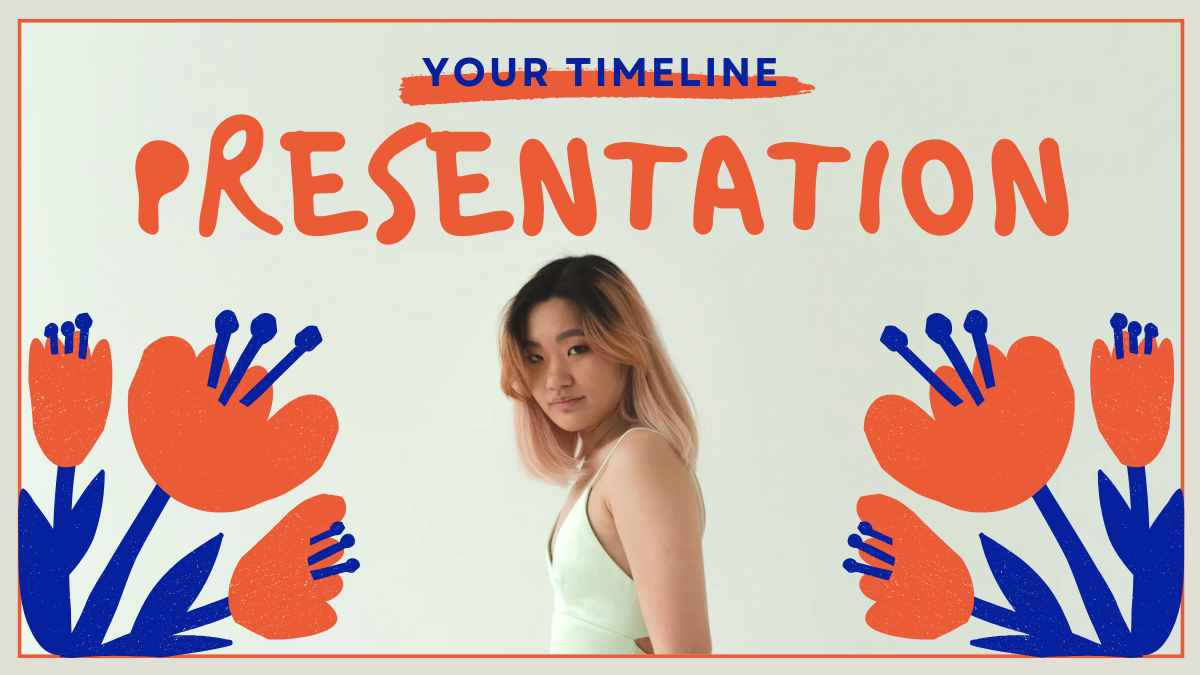 Persons Life Timeline Slides - slide 1