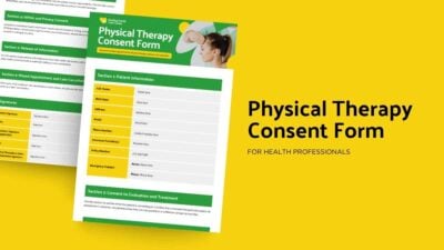 Physical Therapy Consent Form 1