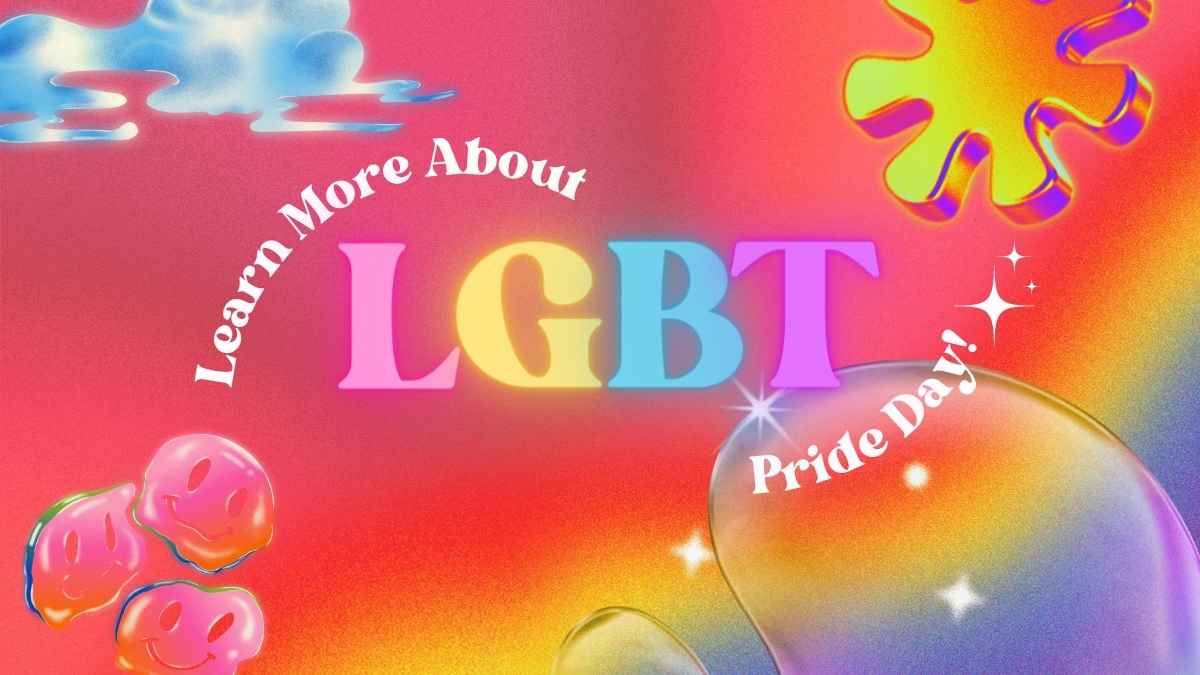 Dia do Orgulho LGBT Y2K - slide 0