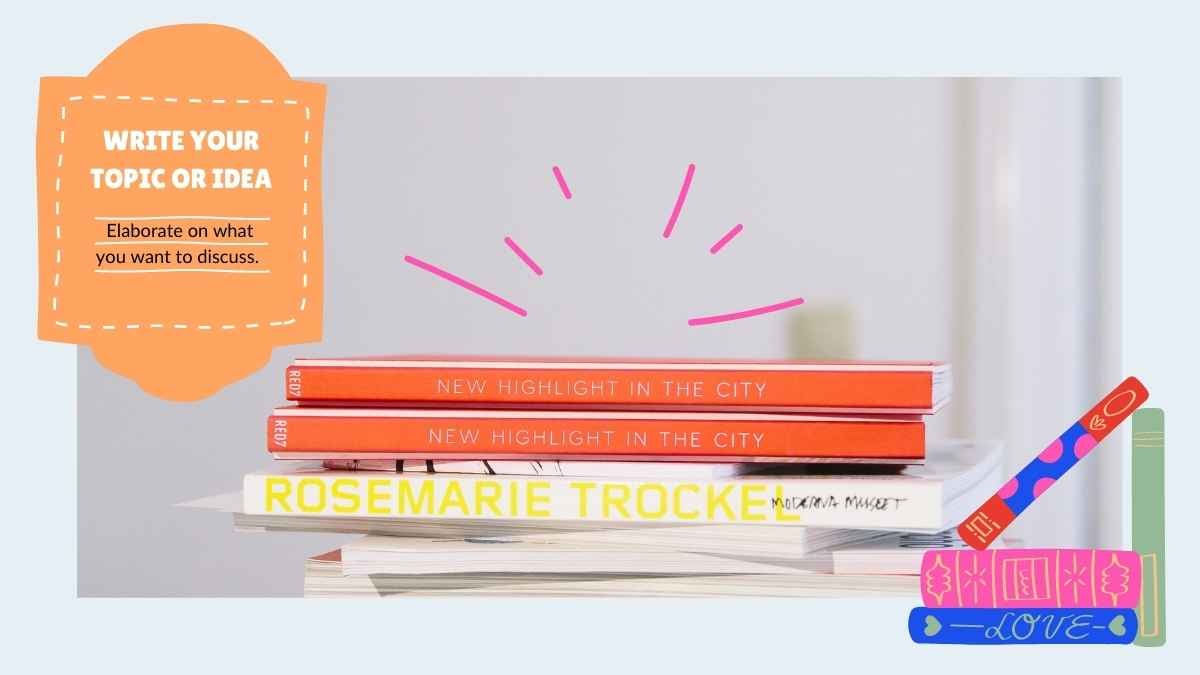 Rekomendasi Buku Scrapbook Lucu untuk Slide Sekolah Menengah - slide 5